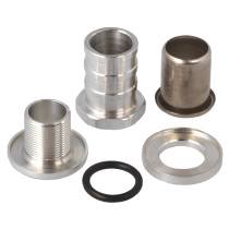 Självtätande uttag Silikonslang 19mm Aluminium QSP Products